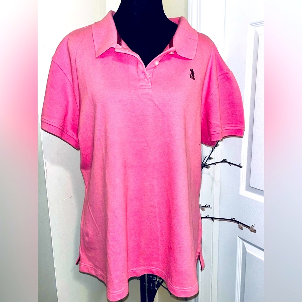 Pink Disney Polo